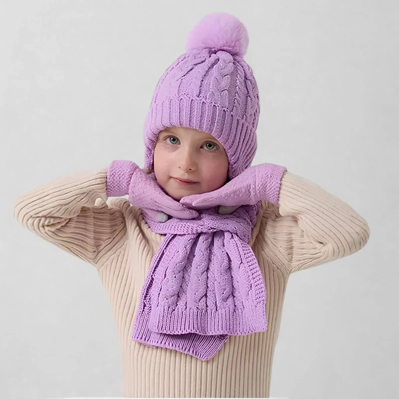 Winterhug Pompom Trio