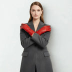 Nora Sheepskin Pleated Gloves