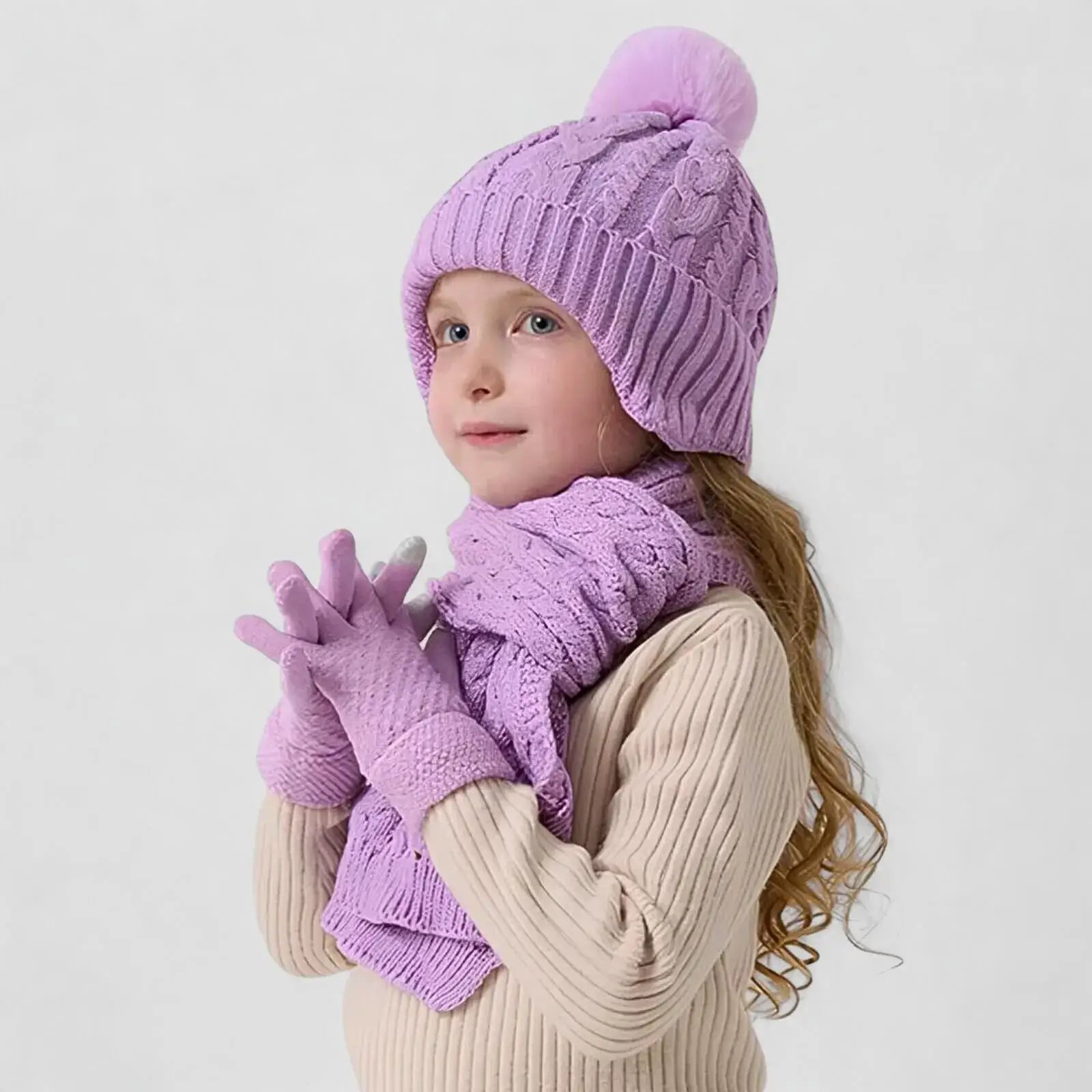 Winterhug Pompom Trio