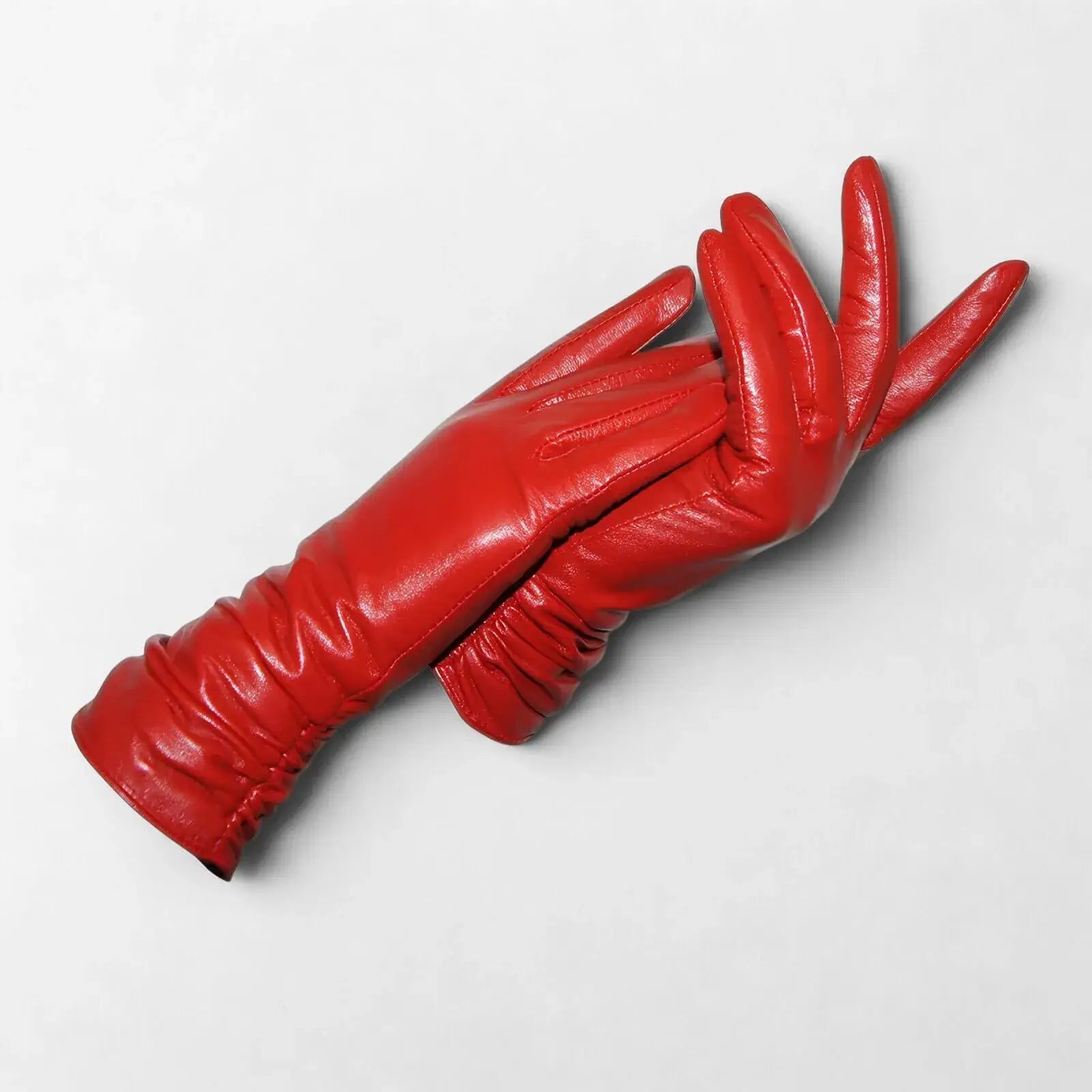 Nora Sheepskin Pleated Gloves