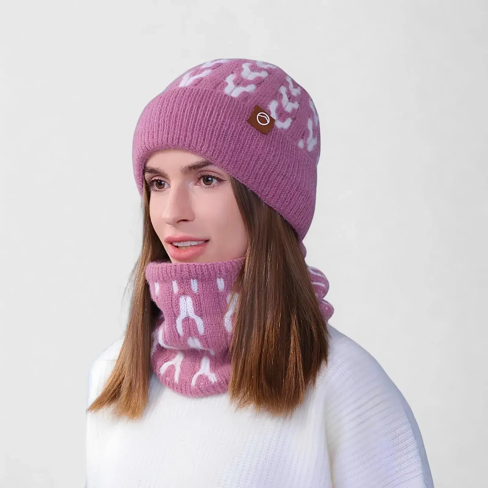 Duo de givre nocturne