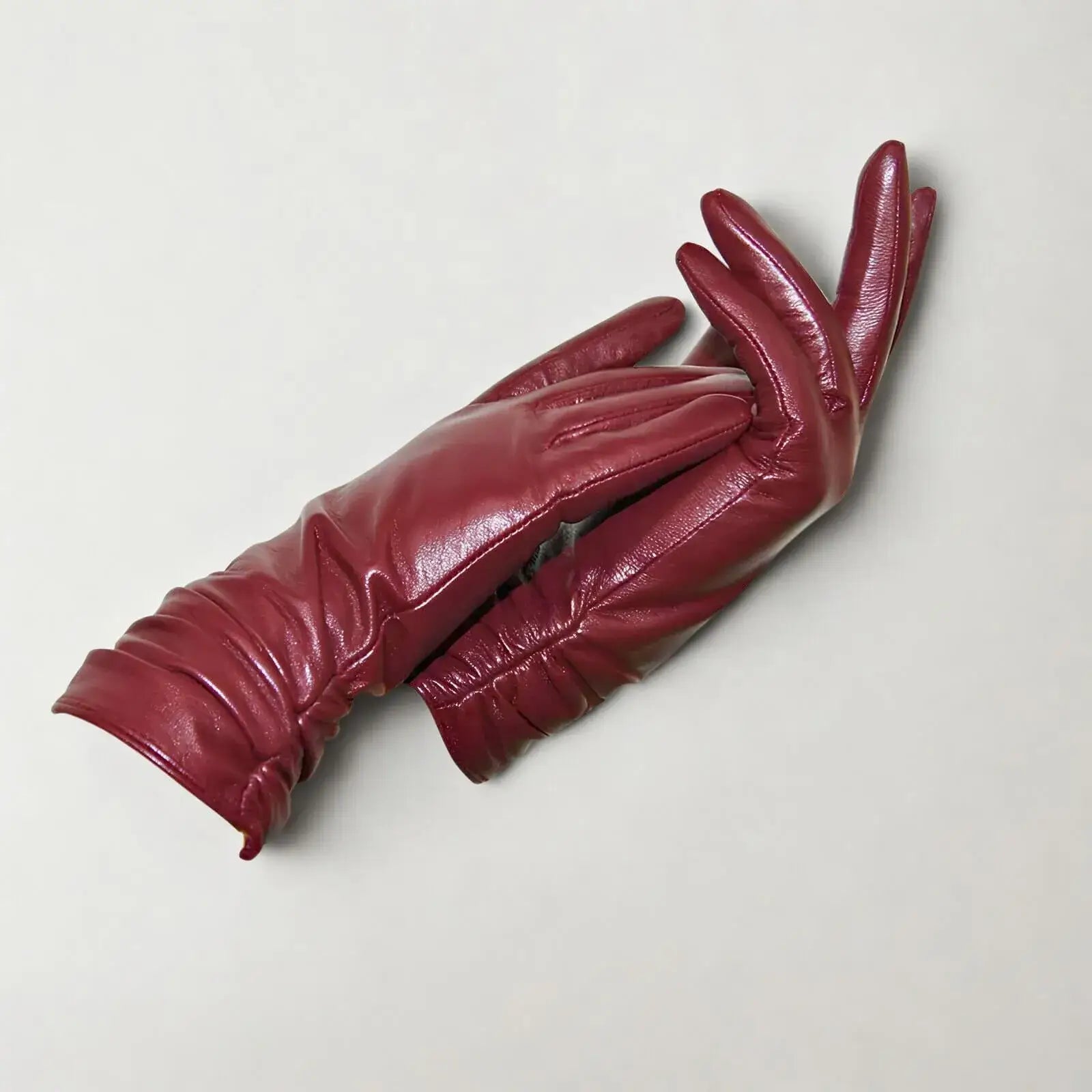 Nora Sheepskin Pleated Gloves