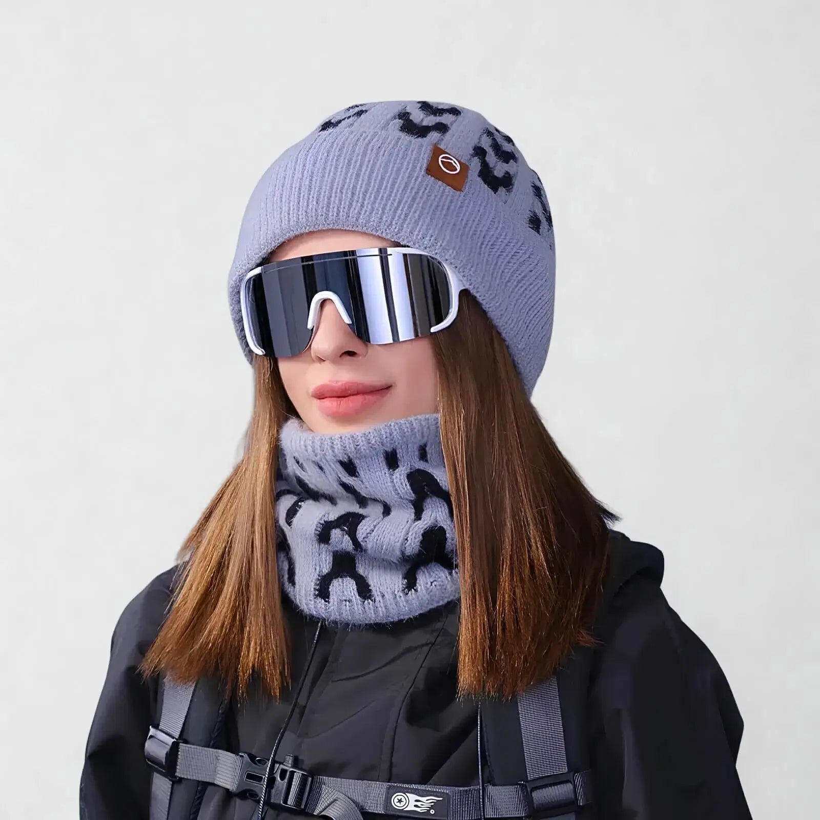 Duo de givre nocturne