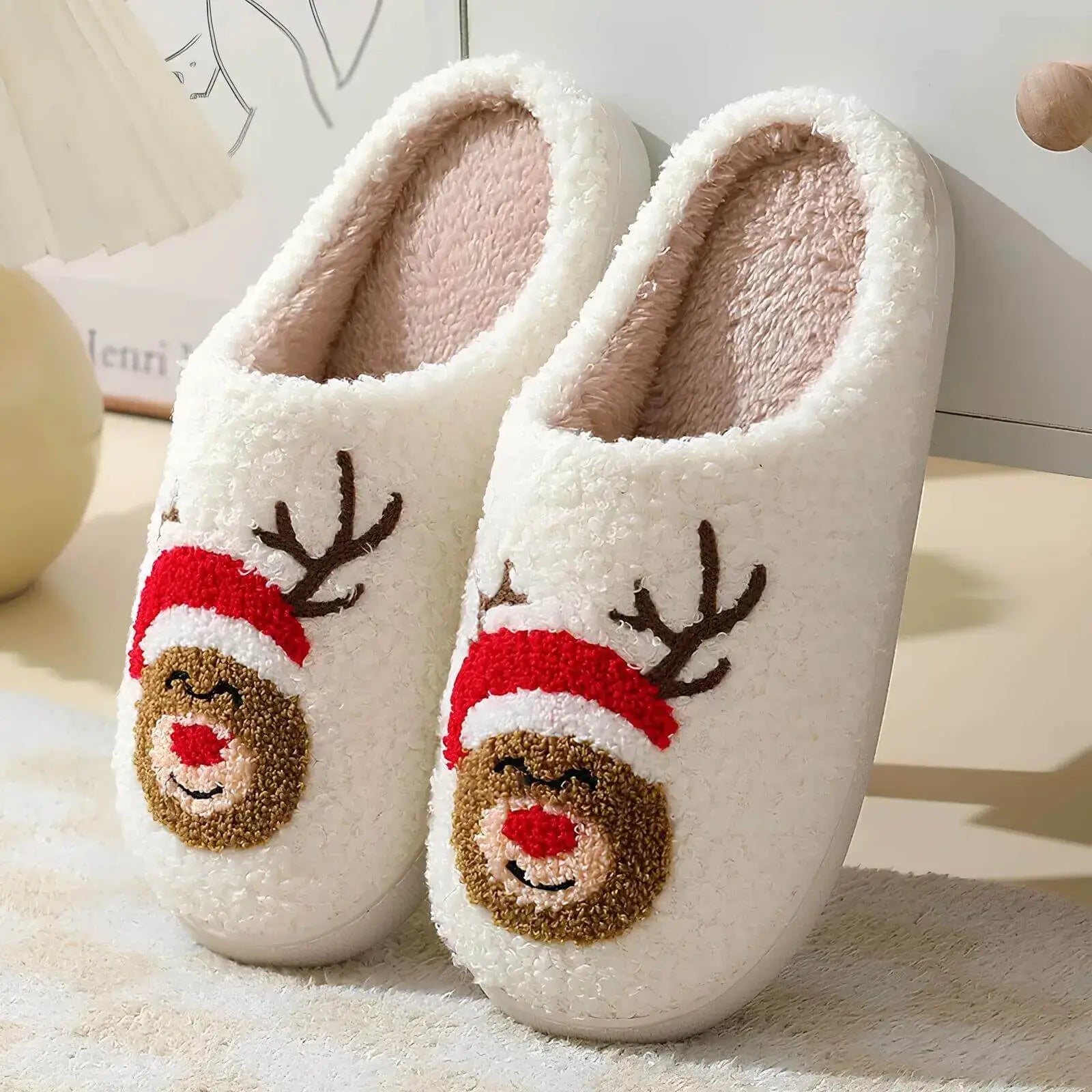 Holly Hearth Slippers