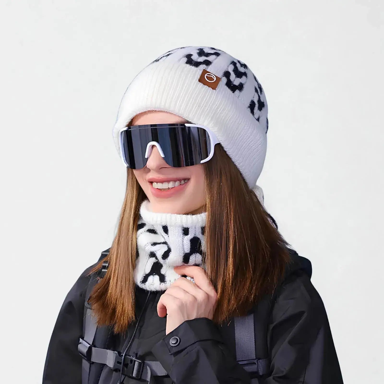 Duo de givre nocturne