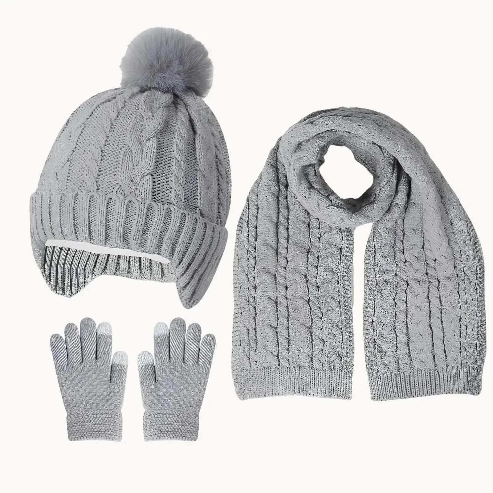 Winterhug Pompom Trio