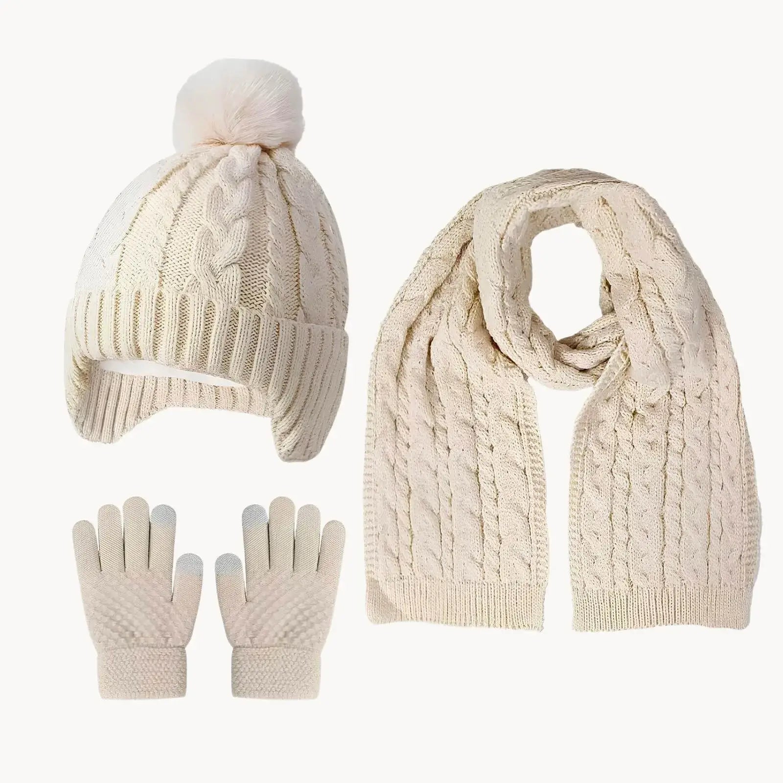 Winterhug Pompom Trio